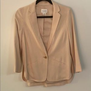 Club Monaco blush crepe blazer 00